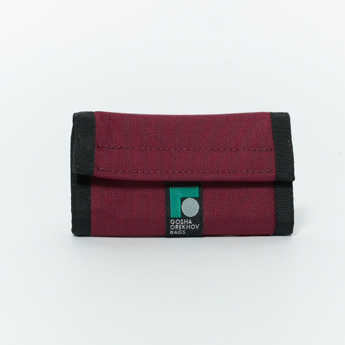 Кошелек Wallet бордовый