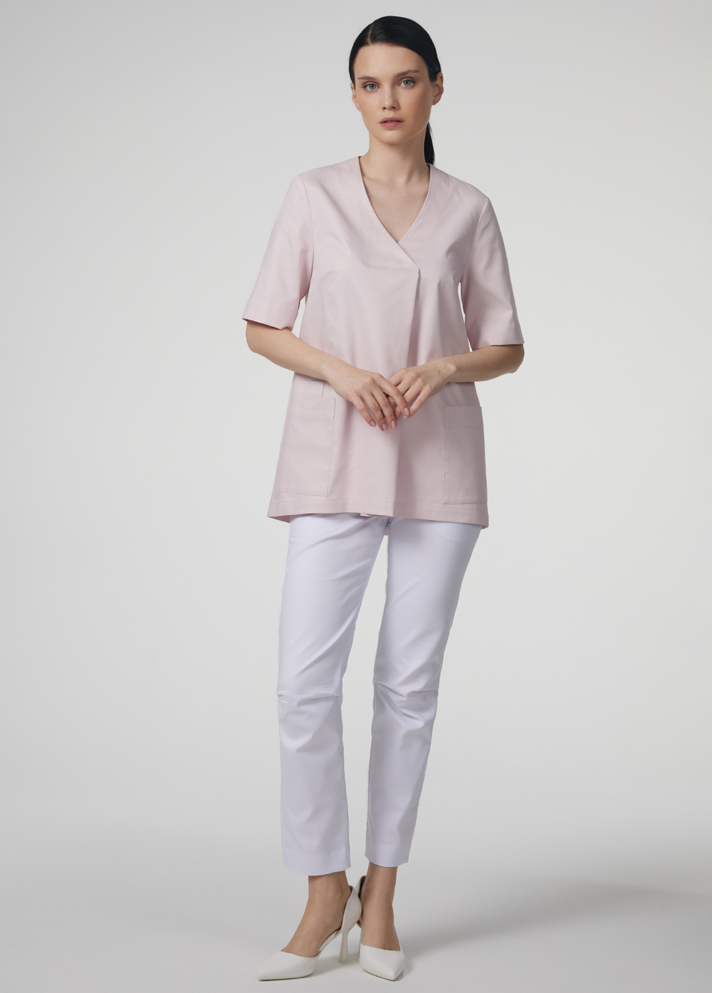 Туника Трапеция с треугольным вырезом