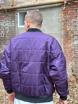 Бомбер  ZRD Tag Фиолетовый