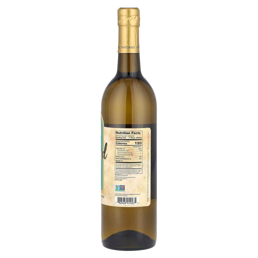 Napa Valley Naturals, Масло из виноградных косточек, 750 мл (25,4 жидк. унц.)