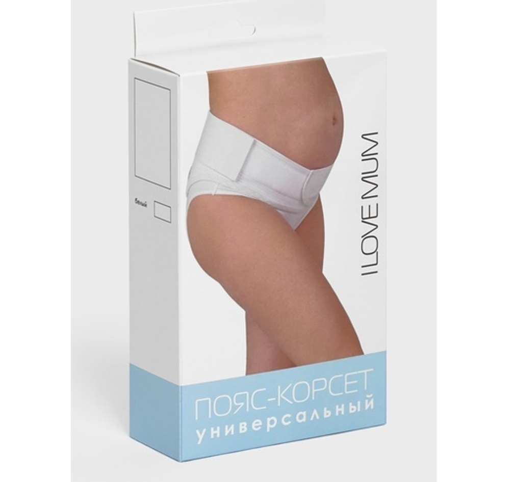 4855022 Бандаж универсальный, цвет черный, размер 115-125 см.