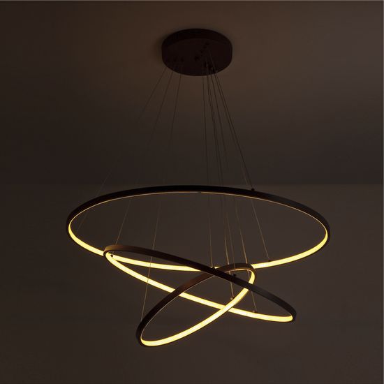 Подвесной светильник LED4U L5053-80-60-40 BR