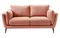 Двухместный диван Aster коралловый