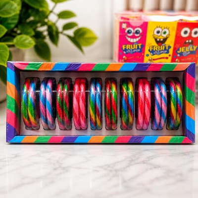 Конфета Трос кольцо Lollipop 12гр 30*20