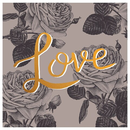 IKEA BILD  (ИКЕА БИЛД)  -  Плакат, любовь, 50x50 см