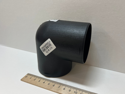 S17 (75 - 75 мм) / Угловой патрубок (75 мм) для автономного воздушного отопителя, SRV (1 шт)