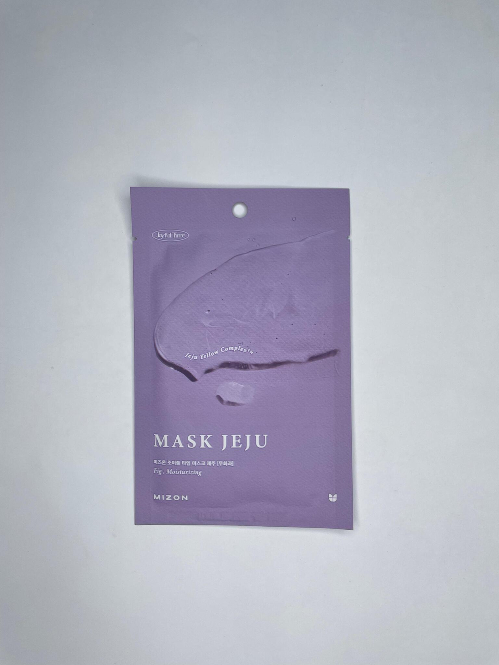 MIZON Увлажняющая тканевая маска для лица с  экстрактом инжира 23мл  JOYFUL TIME MASK JEJU [FIG]