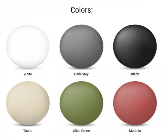 Стул пластиковый полубарный Portofino