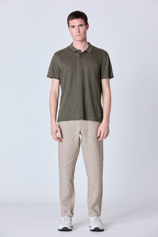 Брюки изо льна