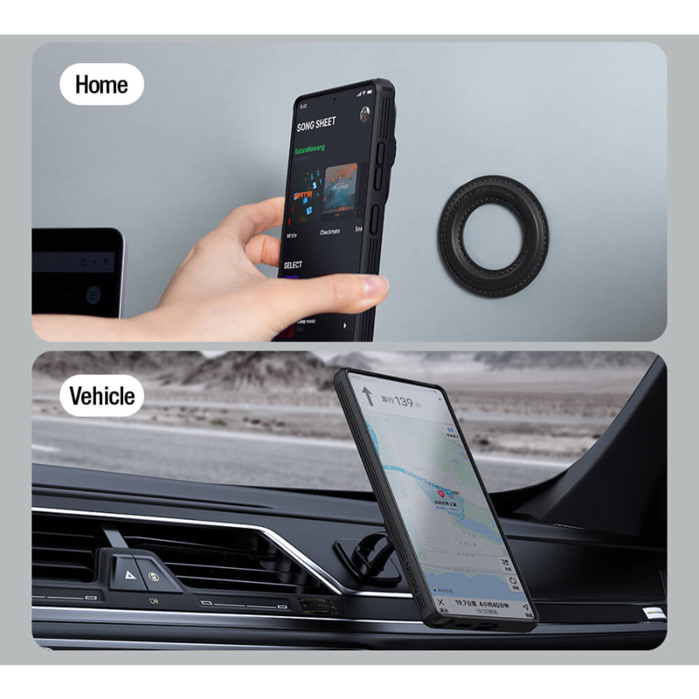 Чехол Nillkin Camshield Prop Coverage Magnetic с защитой камеры для Samsung Galaxy S25 Ultra