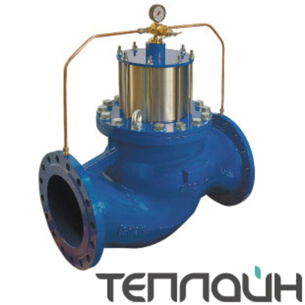 Регулятор с пилотным управлением Энерготехномаш УРРД-ПУ DN 250 PN 16/25