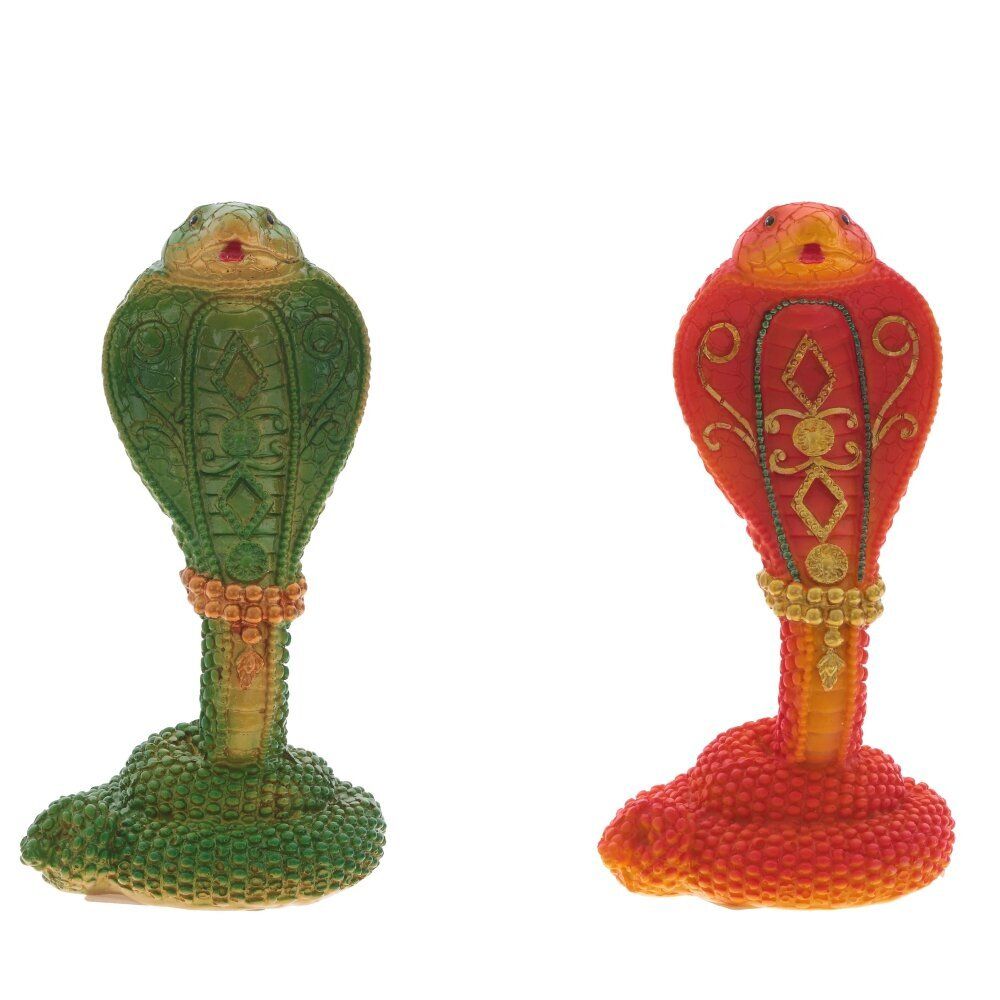 GAEM Фигурка декоративная "Змейка", L8 W7 H16 см, 2в.