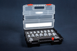 Набор коротких торцевых головок 1/2" (10-32 мм) 17 предметов Станкоимпорт TBS-17