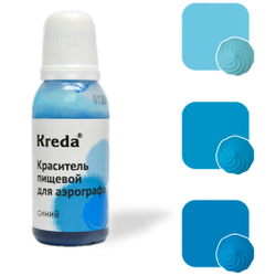 Краситель для аэрографа Лимонно – Желтый пищевой 20 г Kreda