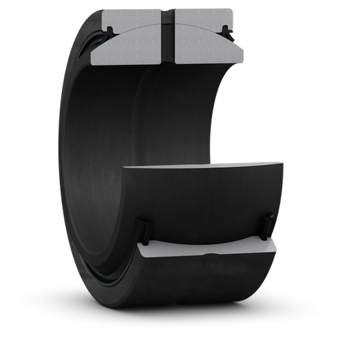 Радиальный сферический подшипник скольжения, требует техобслуживания, с уплотнениями, дюймовые размеры GEZ 200 ES-2RS