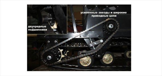 Мотобуксировщик LEBEDEV MOTORS LVR500 SWE