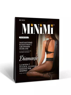 MiNiMi DIAMANTE 20 (кружевной пояс) (С)