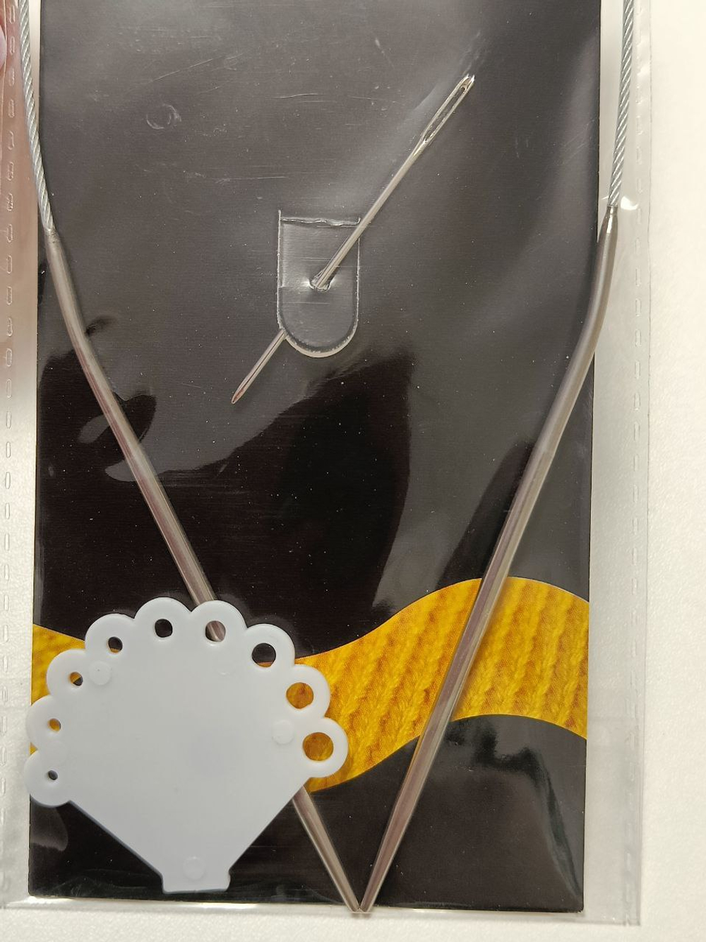 Спицы круговые на тросике, 3,5 мм. длина 40 см