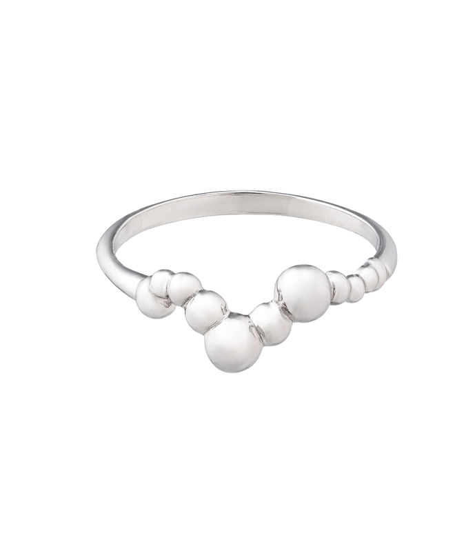 Кольцо из серебра без вставок