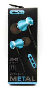 Спортивные наушники Bluetooth MS-T5 (синий)