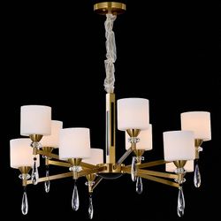 Подвесная люстра ILLUMICO IL5182 IL5182-10PLS-29 BRASS KELTIC