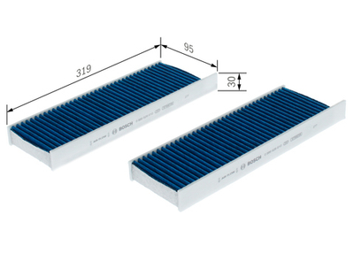 BOSCH - 0986628610-BOC - Filter, cabin air