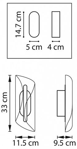 Накладной светильник Lightstar Varese 731643