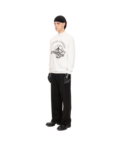 'DOPAMINE MACHINE' knitted sweater