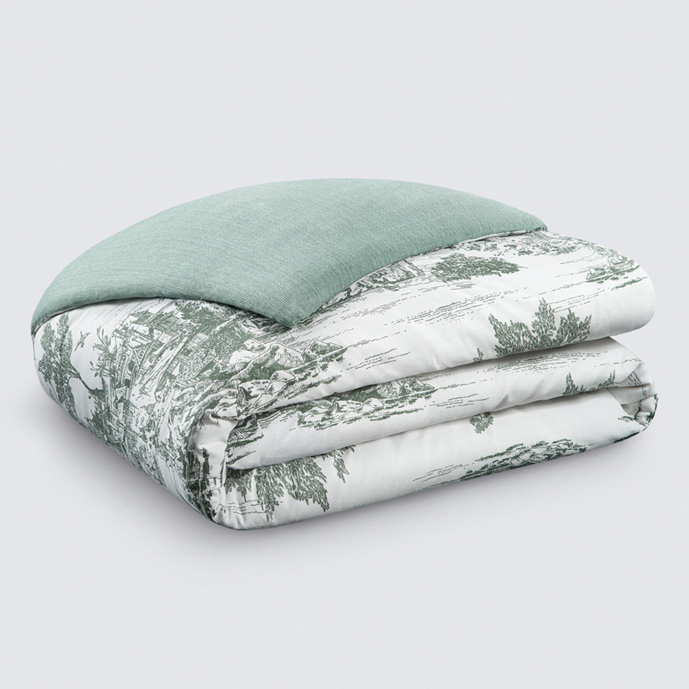 Комплект постельного белья Harmonica Евро САТИН "Флорентина" (2 нав. 70х70 и 2 нав. 50х70)