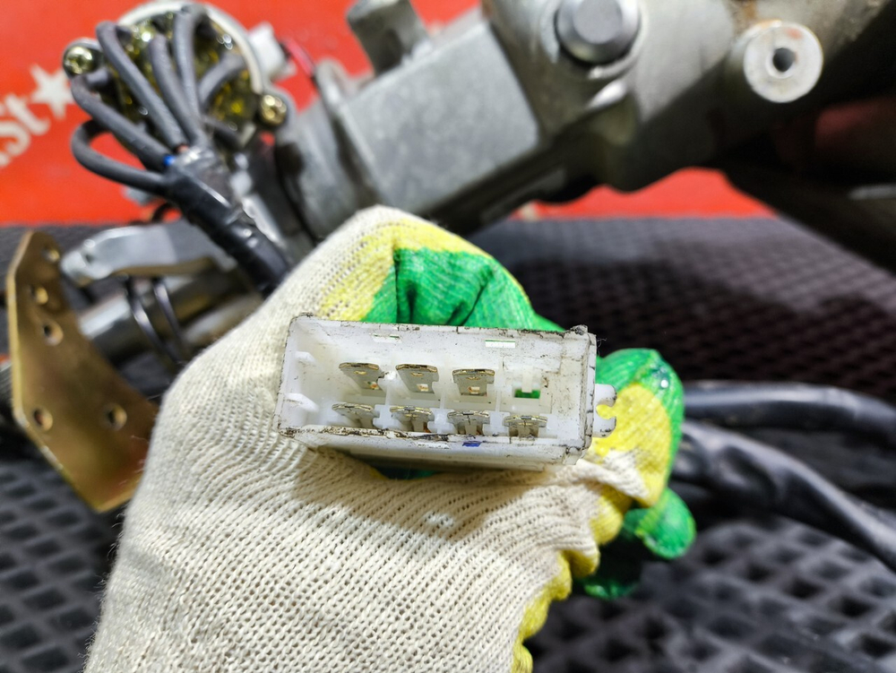 Колонка рулевая в сборе с замком зажигания и ключом 2024г.