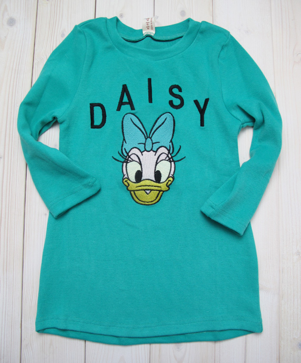 Толстовка детская с вышивкой Дейзи Дак