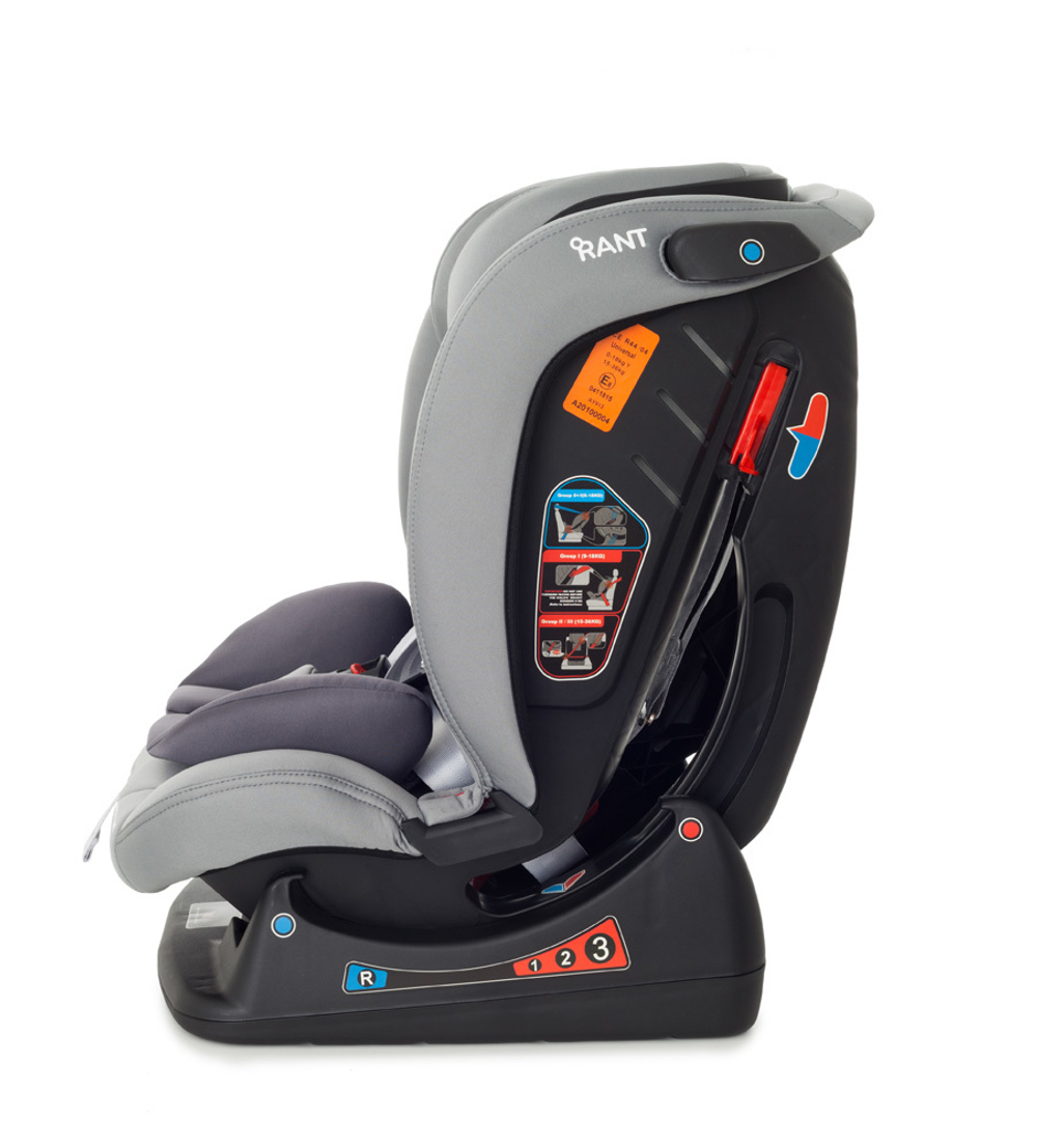 Автокресло Rant AY913 "MATRIX" Safety Line (Storm Grey) группа 0+-1-2-3  (0-36 кг)