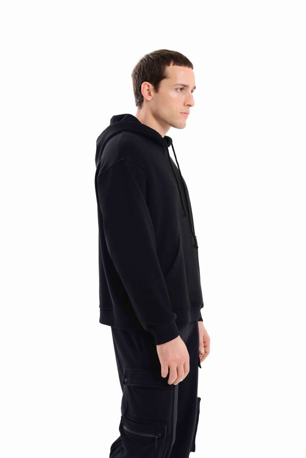 Худи Оверсайз черный - фото 4