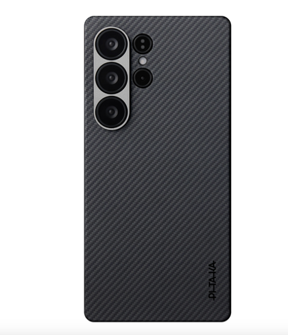Чехол Samsung Galaxy S25 Ultra Pitaka Ultra-Slim Case (Black/Gray)