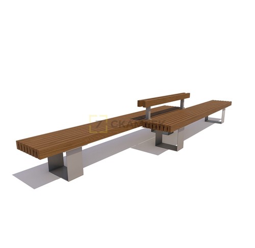 Скамейка парковая «Ростов Дабл» (4,5 м лиственница)