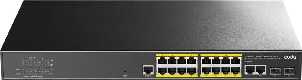 Коммутатор Cudy GS2018PS2-200W