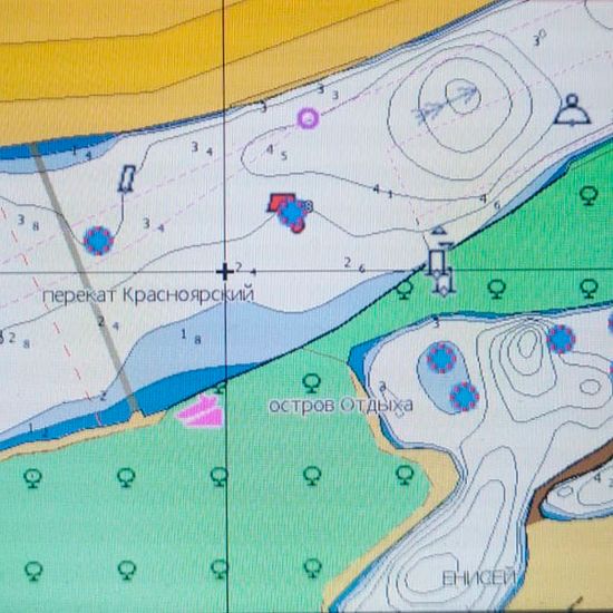 Красноярское вдхр, Енисей, Ангара для Lowrance / Simrad / B&G C-MAP MAX-N+ RS-Y521