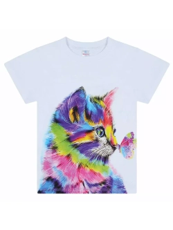 Футболка для садика и школы.девочка.набор 3 шт