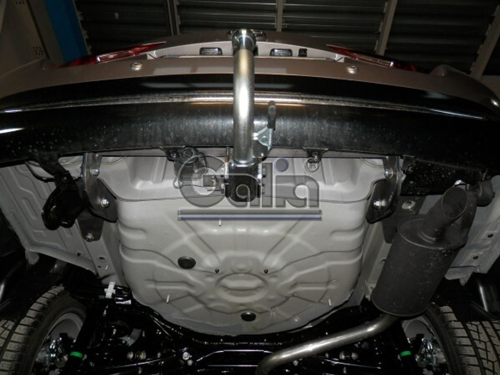 Фаркоп оцинкованный Galia T062A для Toyota Auris универсал 2013-(паспорт и сертификат в комплекте)(без электрики)