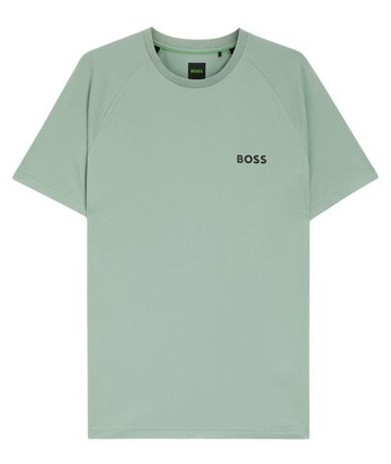 Мужская теннисная футболка BOSS TOC Spin - open green