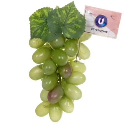 Муляж «Виноград зеленый» 18см