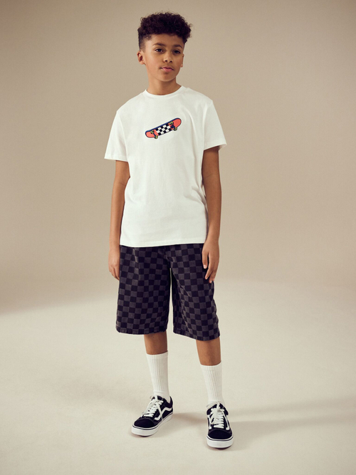 Шорты джинсовые для мальчика Next AC5-650, Черный