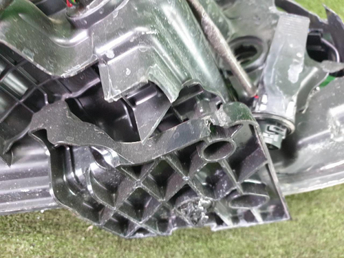 Битая Фара левая Nissan Qashqai 2 j11 (17-23) галоген