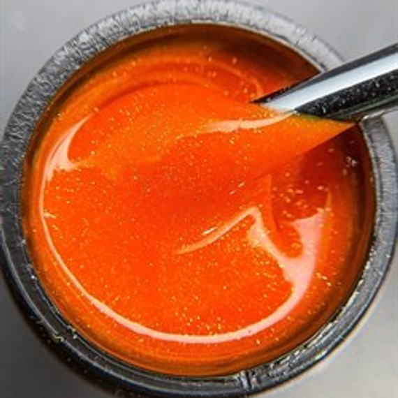 Гель моделирующий мерцающий "Оранжевый" 15 мл.