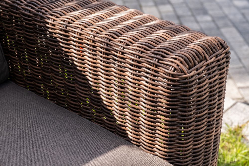 "Боно" лаунж-зона из искусственного ротанга, цвет коричневый