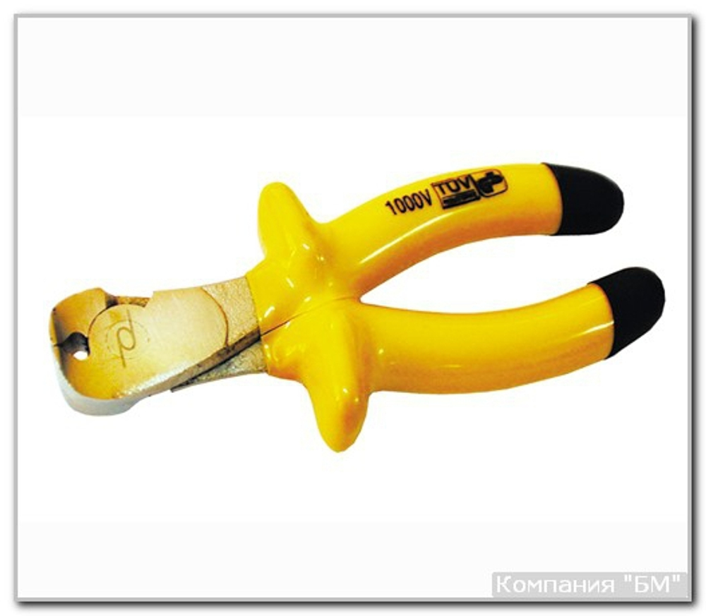 Кусачки торцевые диэлектр. до 1000 Вольт 160мм  БМ