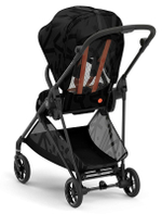 Коляска 2 в 1 Cybex Melio Street Real Black с дождевиком
