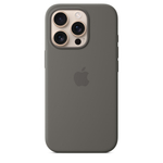 Silicone Case with MagSafe Stone Gray iPhone 16 Pro Max / 16 Pro