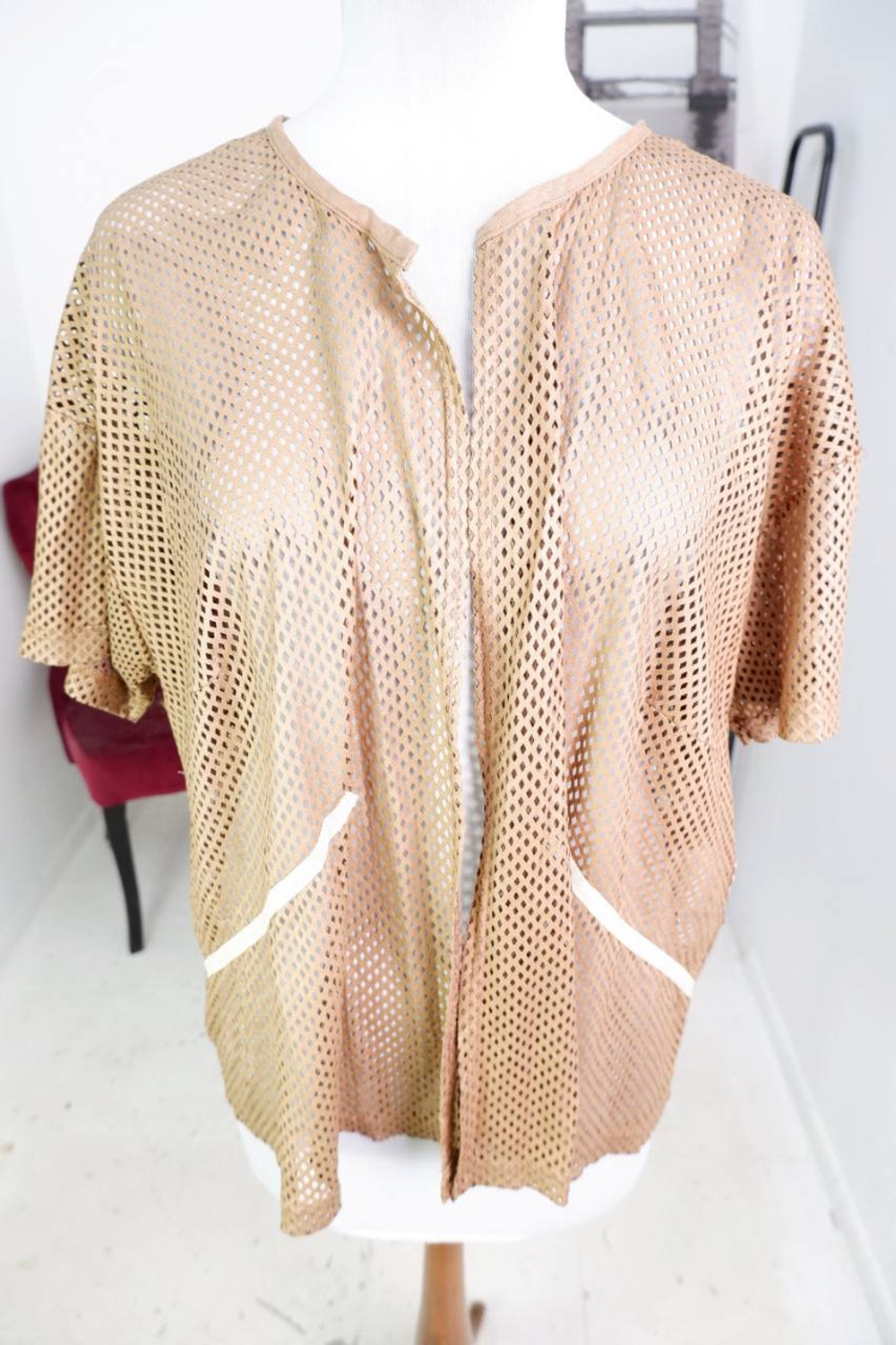 Блузка Steilmann прозрачная, маркировка 48, визуально на 52/54 размер