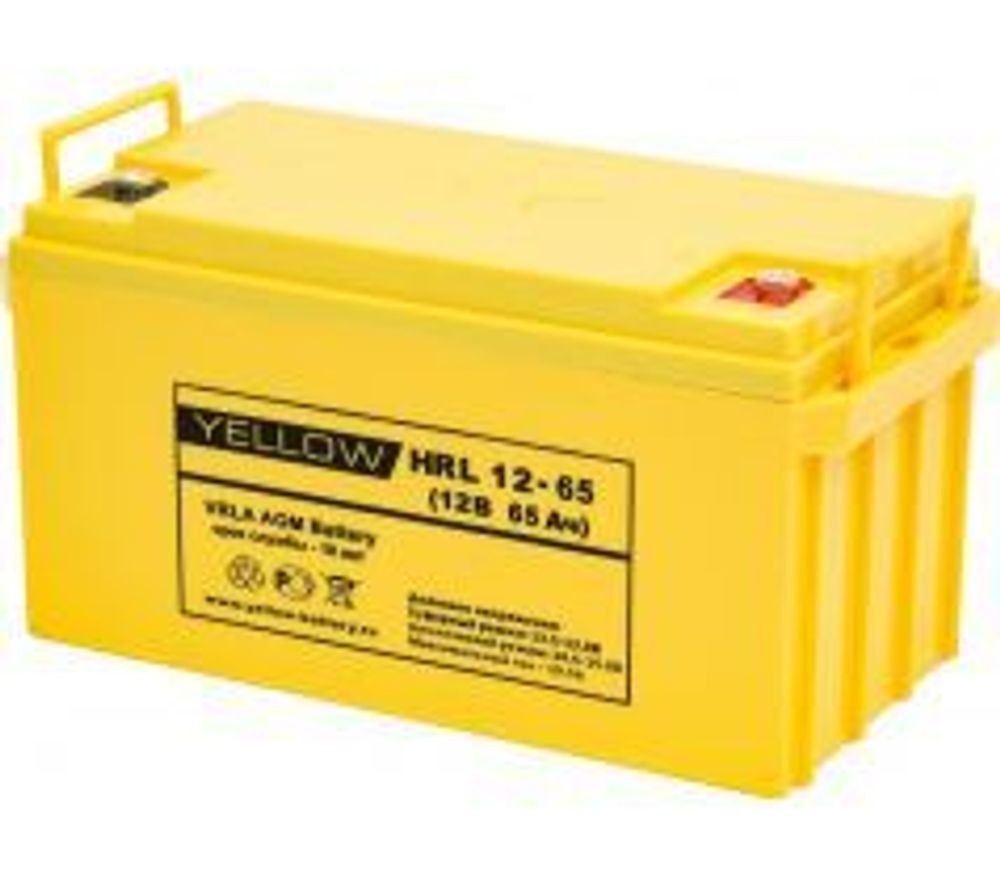 Аккумулятор YELLOW HRL 12-250